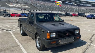 This Mitsubishi Truck Is A Fire-Breathing Evo In Disguise. We Talked To Its Owner