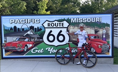 'It had me on the ropes' – 66-year-old rides from Santa Monica to Chicago in 10 days for new Route 66 record