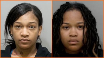 Two Detroit sisters, one nine months pregnant, are charged with stabbing a restaurant worker during a dispute over a wrong order