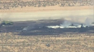 Eight dead after US B-52 bomber crashes at California air force base