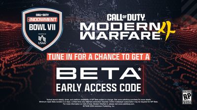 Want an early access code to the Call of Duty: Modern Warfare 4 beta? The upcoming Call of Duty Endowment Bowl is your chance to score — Here's when and how to watch