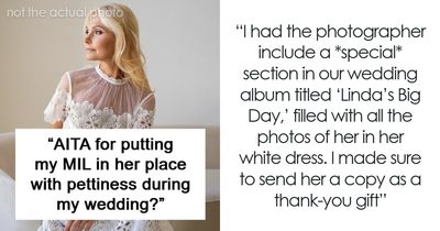 MIL Wears White To Wedding, Bride Decides To Make Her The Center Of Attention