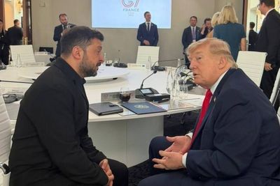 Ukraine-Russia war latest: Trump tells Putin to ‘make a deal’ to end war as US president meets with Zelensky at G7 summit