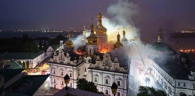 Russia’s strike on centuries-old Ukrainian monastery complex reveals its growing desperation