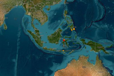 Magnitude 6.7 earthquake strikes central Indonesia