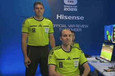 World Cup VAR referee forced to deny on air ‘far right’ hand gesture