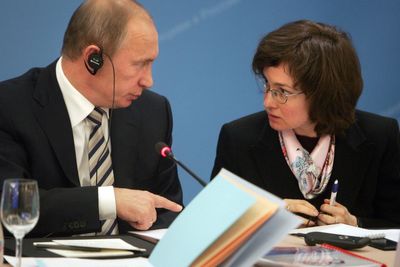 Russian central bank chief who ‘threatened to quit over Ukraine war’ not seen in public for three weeks