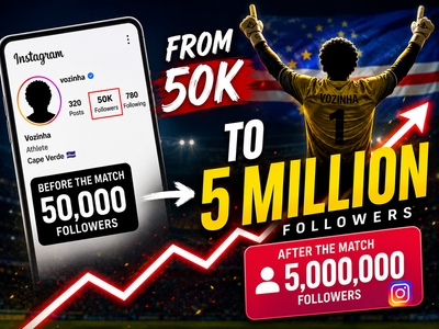 Instagram followers from 50,000 to 5 million in few hours: How to do it, Vozinha style