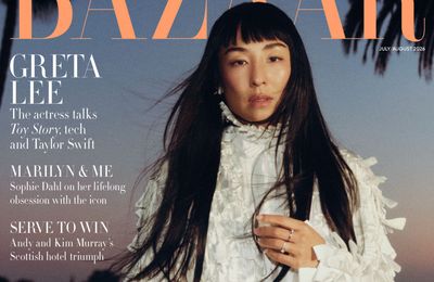 Greta Lee cried uncontrollably when she watched Toy Story 5 for the first time