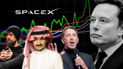 Larry Ellison, Jack Dorsey and a Saudi Prince: The Surprise Winners of Spacex's IPO