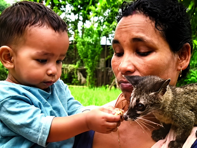 Assam mother nursed a wild civet cub like her third child. 17 years later, when her son opened NCERT book, he couldn't believe what he saw