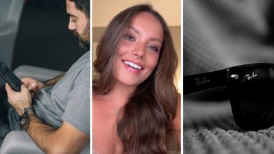 Woman FaceTimes boyfriend as he boards flight to Italy. Then she sees what he’s doing in the reflection of his Ray-Bans
