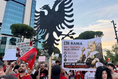 Albanian protests sparked by Ivanka Trump’s private island plan grow into huge anti-government demonstration