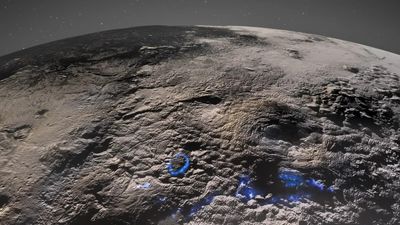 Comet crash or ice volcano? Scientists are stumped by a secret world past Pluto, and it may be wearing a secret atmosphere