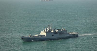 Russian warship fires warning shots at yacht in English Channel