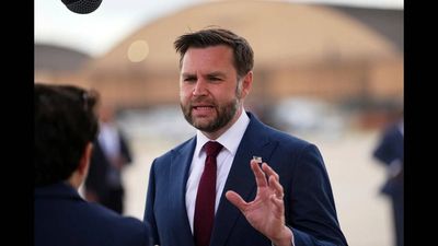 How tall is Vice President JD Vance? His reply to surprised hosts of 'The View' as he walks into the studio