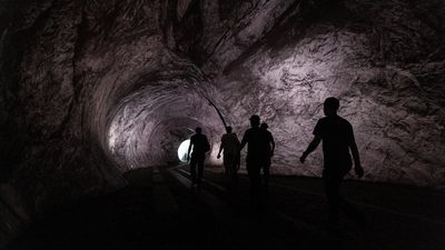 Pont Neuf 'Cavern' installation over the Seine finally opens after damage