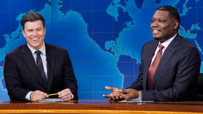 I Just Learned The Story Behind How Colin Jost And Michael Che’s SNL Joke Swaps Got Started