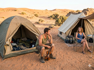 Proverb of the Day: 'A tent without a woman is like...' Life lessons on harmony, happiness, sanctuary, emotional connection, mutual support, and why a female's presence is essential to make a home livable