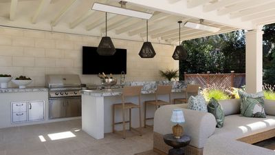 These Outdoor Kitchen Trends are the Answer to an Elevated Backyard Cooking Space This Summer
