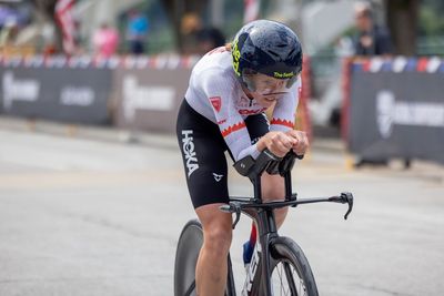US Pro National Championships: Triathlete Taylor Knibb claims second time trial title