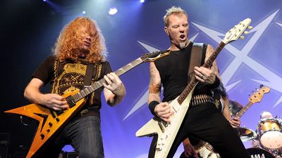 “The downpicking approach was inspired by competition between Dave and I. Like, ‘Here’s a riff… Wait, you can’t play that. Hahaha!’” How James Hetfield wrangled Megadeth, Slayer and Anthrax for metal’s biggest reunion