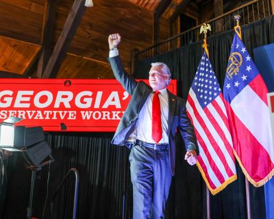 Georgia runoff: Republican voters choose Trump-backed conservative to face Jon Ossoff