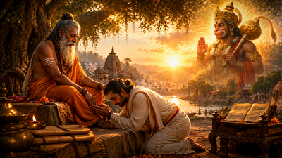 Why Tulsidas Began Hanuman Chalisa With Guru’s Dust
