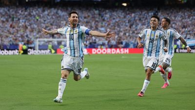 Argentina’s Messi equals World Cup goalscoring record with hat-trick in defeat of Algeria