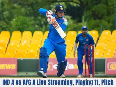 IND A vs AFG A live streaming, playing 11, prediction, pitch and weather report for India A vs Afghanistan A Sri Lanka tri-series match