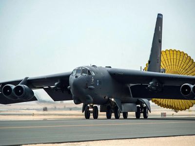 B-52 was in the air a very short time before crashing and killing all 8 on board