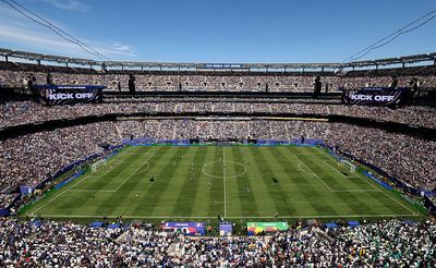 Why do teams kick the ball out of play at kick-off?