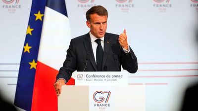 G7 summit: Macron hails 'turning point' on Ukraine as Trump endorses joint statement