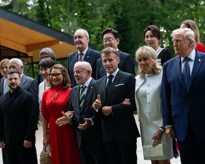 Donald Trump speaks at G7 summit after Macron hails ‘real progress’ on Ukraine – Europe live