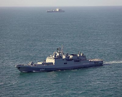 Russian warship incident in Channel deeply concerning, says Starmer