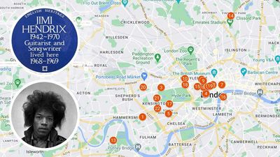 Jimi Hendrix was here: An interactive London map