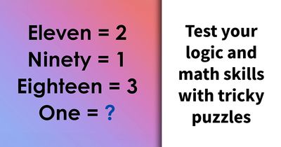 “Can You Solve Them All?”: 15 Math Puzzles That Are Trickier Than They First Seem