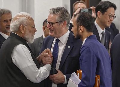 'We did it': Modi, Starmer caught on mic hinting at breakthrough in UK-India trade deal