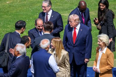 From smoking to soccer: Hot mics at the G7 capture world leaders' chats between weighty topics