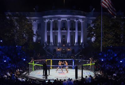 When the White House becomes fight club