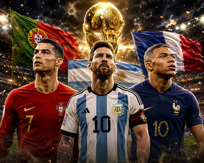 Messi vs Mbappé vs Ronaldo: How the Biggest World Cup Stars Will Compare by Net Worth in 2026