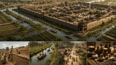 Ancient Chinese city opens hidden treasures to visitors: How the 5,000-year-old Shijiahe civilisation built walls, canals and a thriving urban centre