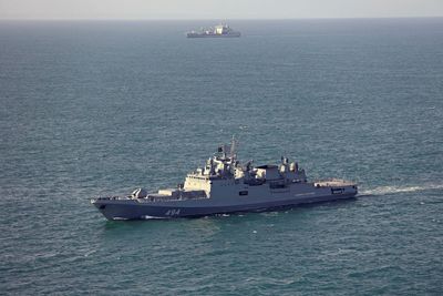 MoD tried to shut our story down, say British couple on yacht that faced warning shots from Russian ship