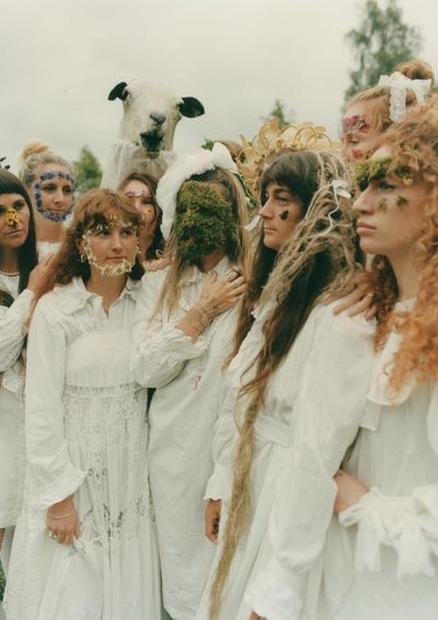 Midsummer morris dancers and their mysterious goat Caprihorn: Hollie Fernando’s best portrait
