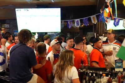 England fans flood Dallas pub for World Cup opener as bar makes £30,000