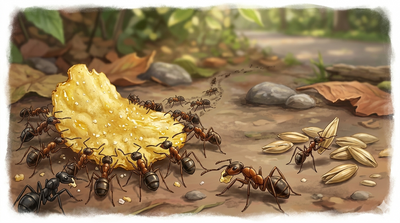 What happens when ants get addicted to junk food as much as we do? The consequences could be serious