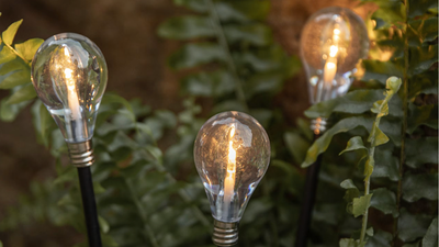Low-Level Lighting Is Oh-So Enchanting, and These Solar-Powered Outdoor Path Lights from M&S Cost Just £20