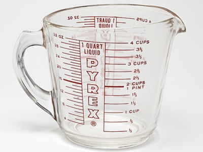 In 1913, a Corning physicist brought home sawed-off battery jars used for railway lanterns: His wife baked a sponge cake in one, and Pyrex was born