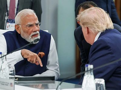 'Just look at him!' : Trump gushes over PM Modi's 'calm, cool, killer' persona ahead of bilateral meeting