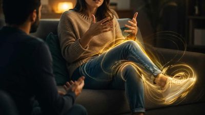 Psychology says people who shake their legs while talking aren't rude or impatient: They may be trying to regulate energy without realizing it